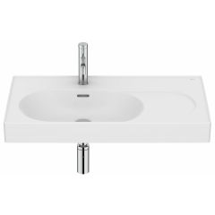 Roca Meridian A327743620 umywalka 80x46 cm prostokątna ścienna-meblowa biała