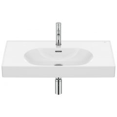 Roca Meridian A327745S00 umywalka 80x46 cm prostokątna ścienna-meblowa biała