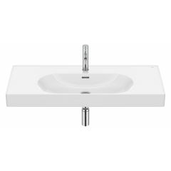 Roca Meridian A327746000 umywalka 100x46 cm prostokątna ścienna-meblowa biała