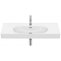 Roca Meridian A327746S00 umywalka 100x46 cm prostokątna ścienna-meblowa biała