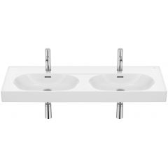 Roca Meridian A327747S00 umywalka 120x46 cm prostokątna ścienna-meblowa biała