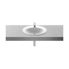 Roca Java A327863000 umywalka 56x47.5 cm owalna wpuszczana biała
