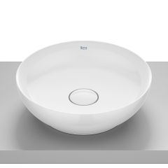 Roca Bol A32787M000 umywalka 42.5x42.5 cm okrągła nablatowa biała