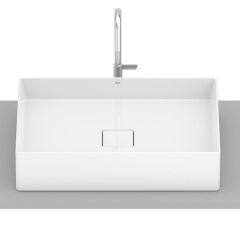 Roca Terra A32787Z000 umywalka 51x36 cm prostokątna nablatowa biała