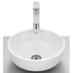 Roca Optica A327C12000 umywalka 35.2x35.2 cm okrągła nablatowa biała