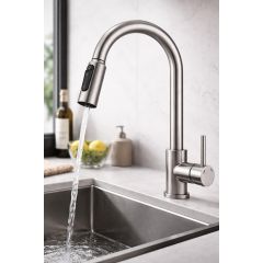 Ruvetti Camellia 1004BS bateria kuchenna do filtra wody stojąca stal