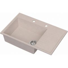 Ruvetti Axel 160 K 3001AXKBE160KW zlewozmywak granitowy 79x50 cm beżowy
