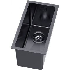 Ruvetti Stelio 5001SMINIPVDGRFP zlewozmywak stalowy 44x22 cm grafit