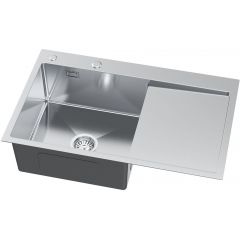 Ruvetti Masivo 5002MBS160WL zlewozmywak z dozownikiem 78x49 cm stal