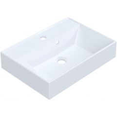 Ruvetti Cameron DOLCAM50 umywalka 50x35 cm prostokątna nablatowa biała