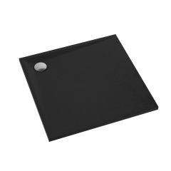 Schedline Libra Black Stone 3SPL1K9090CST brodzik kwadratowy 90x90 cm biały