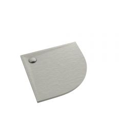 Schedline Libra Cement Stone 3SPL1O9090CTST brodzik półokrągły 90x90 cm cement