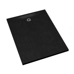 Schedline Magnific Black Stone 3SPM1P8090CSTM9CST brodzik prostokątny z maskownicą 90x80 cm czarny
