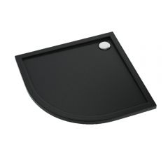 Schedline Sharper Black Mat 3SS2O8080CMG brodzik półokrągły 80x80 cm czarny