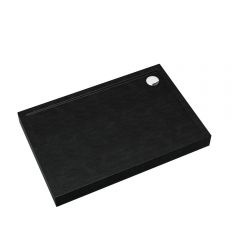Schedline Cameron Black Stone 3STC1P90120CST brodzik prostokątny 120x90 cm czarny