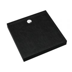 Schedpol Competia New 34830CST brodzik kwadratowy 80x80 cm czarny