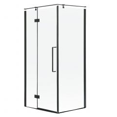 Sea-Horse Creative BKP248T0809KL kabina prysznicowa 90x80 cm prostokątna czarny mat/szkło przezroczyste