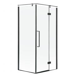 Sea-Horse Creative BKP248T0809KP kabina prysznicowa 90x80 cm prostokątna czarny mat/szkło przezroczyste