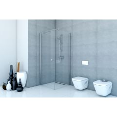 Sea-Horse Fresh Line BKP259TL+ kabina prysznicowa 90x90 cm kwadratowa chrom połysk/szkło przezroczyste