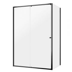 Sealskin Contour CD101496195100 kabina prysznicowa 140x90 cm prostokątna czarny mat/szkło przezroczyste