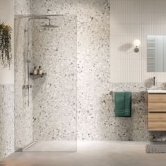 Sealskin Pure PU011006265100 ścianka prysznicowa walk-in 100 cm chrom połysk/szkło przezroczyste