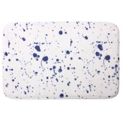 Splendid Enamel LAENAMELMATA dywanik łazienkowy 60x40 cm prostokątny biały