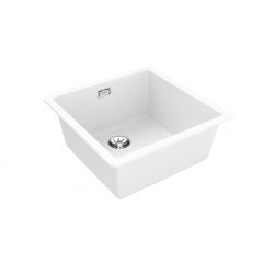 Teka Radea 115230050 zlewozmywak tegranit 45.6x45.6 cm biały