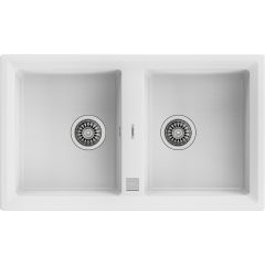 Teka Stone 115260012 zlewozmywak tegranit 86x51 cm biały