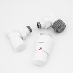Thermoval Livello 5902610920608 zestaw zaworowy biały