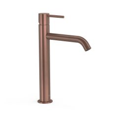 Tres Study 26230701VO bateria umywalkowa stojąca miedź