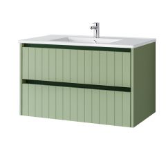 Uptrend Melito 002SU8003UP4530800 umywalka z szafką 80 cm zieloną
