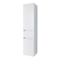 Uptrend Melito 002SW3801 szafka 37.5x30x165 cm boczna wisząca biała