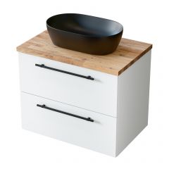 Uptrend Nava 004SU7001999BL7001 szafka z blatem 70.5x46x52.7 cm podumywalkowa stojąca biała