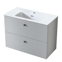 Uptrend Panarea 005SU8001 szafka 79.6x38.2x60 cm podumywalkowa wisząca szara
