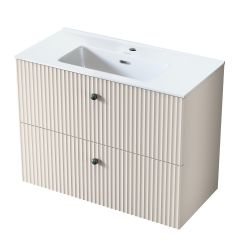 Uptrend Panarea 005SU8002 szafka 79.6x38.2x60 cm podumywalkowa wisząca piaskowa