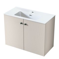 Uptrend Panarea 005SU8005 szafka 79.6x38.2x60 cm podumywalkowa wisząca piaskowa
