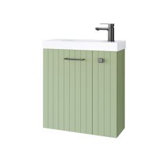 Uptrend Nook 010SU5507TR41366 umywalka z szafką i uchwytami 55 cm zieloną