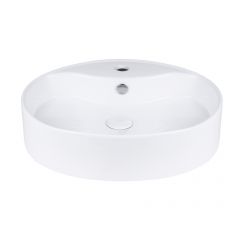 Uptrend Melia TR4031 umywalka 56x46 cm półokrągła biały