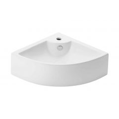 Uptrend Cherry TR4053 umywalka 65x47 cm narożna nablatowa biała