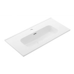 Uptrend Charo TR411800 umywalka 80x38.5 cm prostokątna biały
