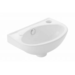 Uptrend Ines TR41203 umywalka 36x24 cm owalna biała