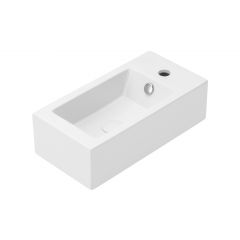 Uptrend Auris TR4127A umywalka 50x25.5 cm prostokątna biały