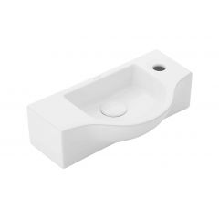 Uptrend Ana TR4523B umywalka 45x25 cm półokrągła ścienna biała