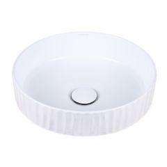 Uptrend Mars UP40402 umywalka 40x40 cm okrągła nablatowa biała