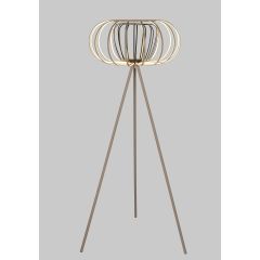 Aviano Salo 3033113S lampa stojąca 1x48 W czarna-piaskowa