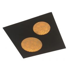 Aviano Toulon 4044304M lampa podsufitowa 3x W czarna-złota