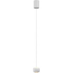 Aviano Quiberon 6039108 lampa wisząca 1x8 W biała
