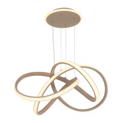 Aviano Bandol 6064113 lampa wisząca 2x W piaskowa