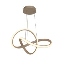 Aviano Bandol 6064113S lampa wisząca 1x38 W piaskowa
