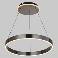 Aviano Marling 6072205 lampa wisząca 2x W czarna-chrom